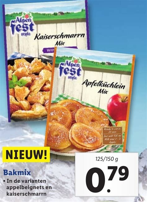 Bakmix G Aanbieding Bij Lidl