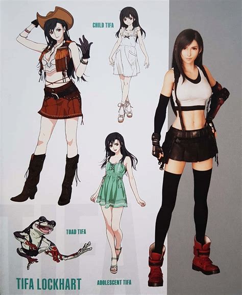 videogames — the official art of final fantasy 7 remake final fantasy 7 tifa final fantasy