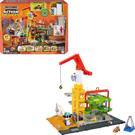 Matchbox Action Drivers Ultimate Construction Playset Amazonca Toys