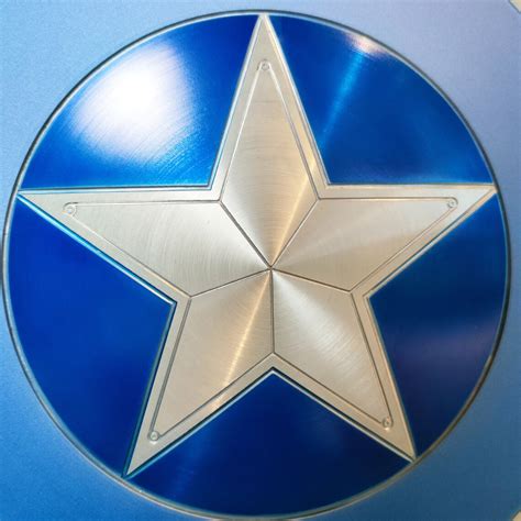 Avengers Endgame Captain America Stealth Shield Cosplay Prop Etsy