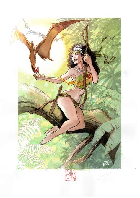 Savage Land Rogue By Olivier Vatine In Alan Hamilton S Rogue In The Savage Land Comic Art