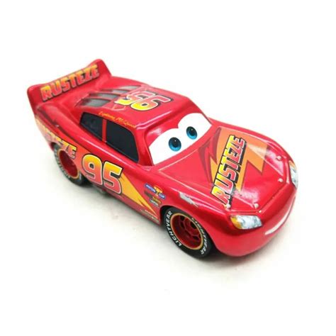 Disney Pixar Cars Lightning Mcqueen Rust Eze Lenticular Eyes Car Die Cast Eur 118 Picclick It