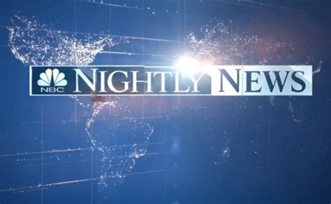 Nbcs Nightly News Ratings Dip In First Broadcast Since Brian Williams