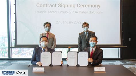 Hyundai Motor Group Innovation Center Appoints Psa Cargo Solutions Sea