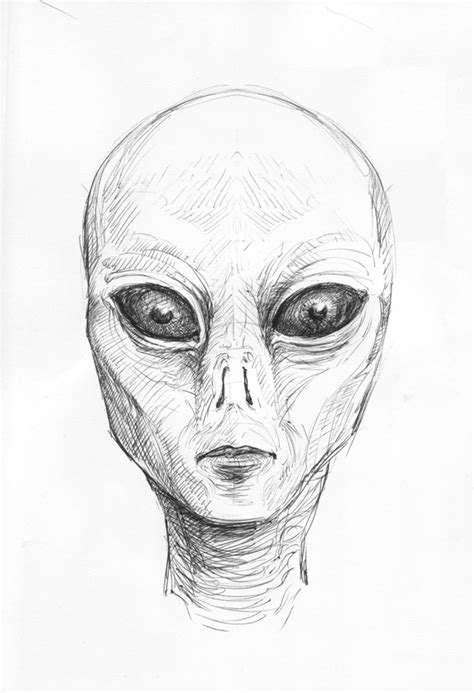 Artspace Alien Drawing
