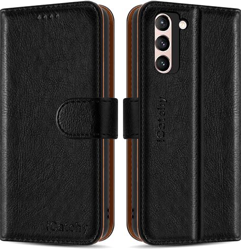 For Samsung Galaxy S21 Ultra 5g Case Leather Wallet Flip Stand View