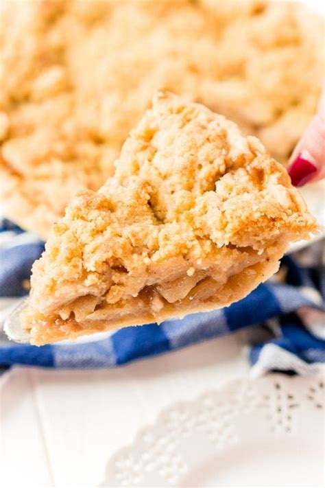 Dutch Apple Pie Recipe Easy Sugar And Soul