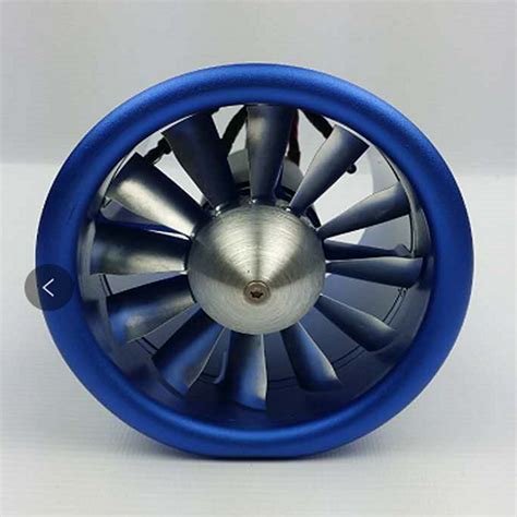 Edf Ducted Fan Rc Lander Full Alloy 90mm 12 Pales 6s 1620kv Motor