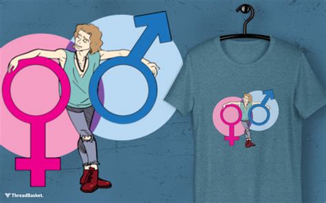 Bisexual Decision T Shirt Design Vector Threadbasket