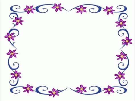 Princess Borders And Frames Clipart Clipart Kid Page Borders Design