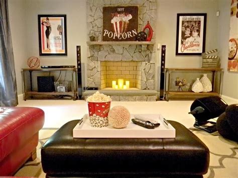 Theater room decor home theater rooms movie decor movie themes movie room decorations movie ideas christmas decorations media room themed rooms: Movie Theater Themed Basement Installed!!! - Paperblog ...