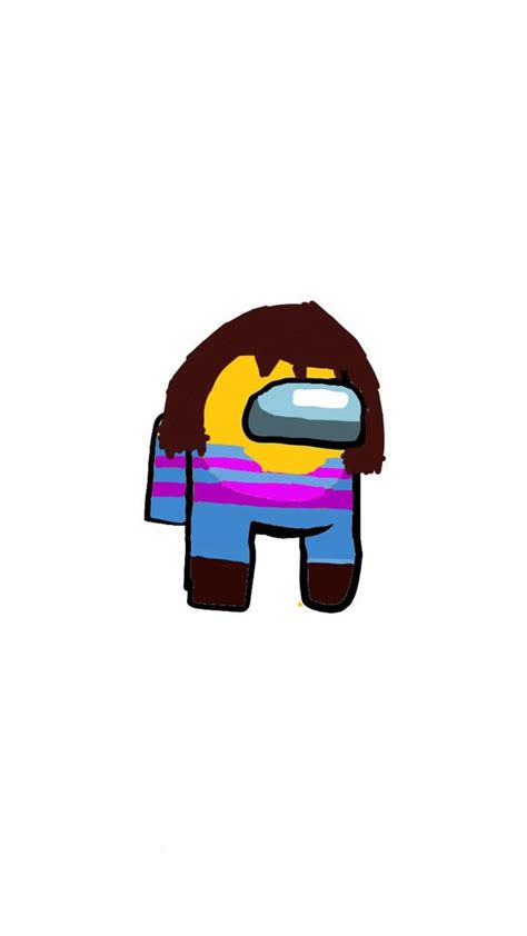 Frisk Crewmate In Among Us Undertale