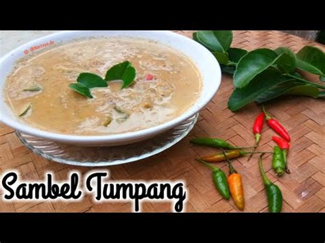Resep sambal tumpang tempe, sajian nikmat dan pedas. Sambel Tumpang tempe semangit #dirumahaja - YouTube