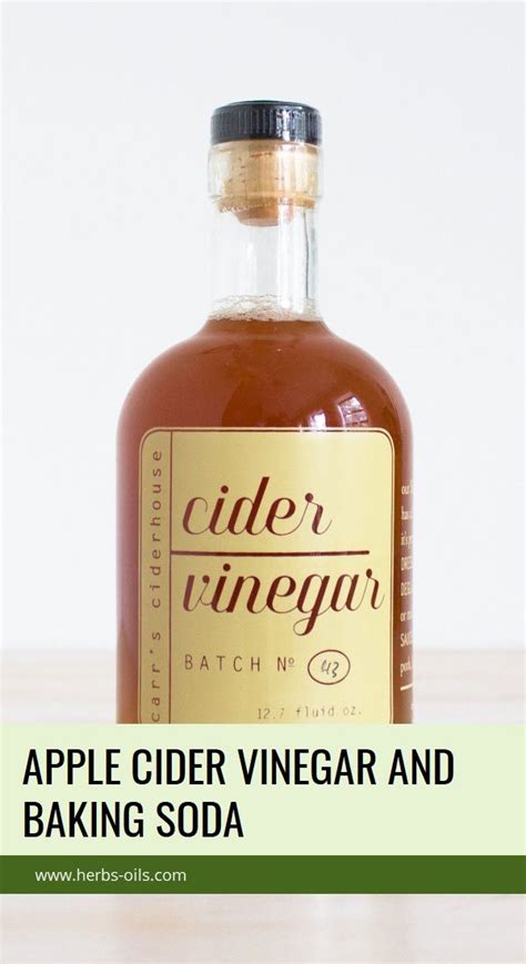 Apple Cider Vinegar And Baking Soda Natural Cough Remedies Natural