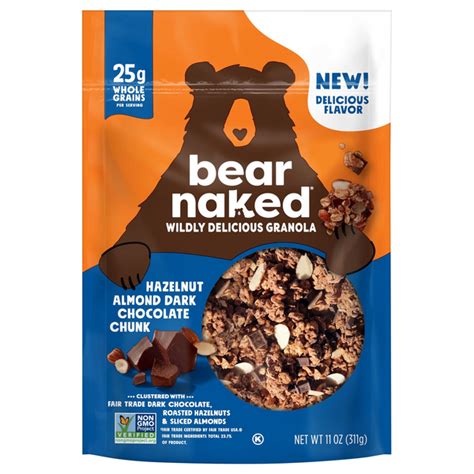 Save On Bear Naked Granola Hazelnut Almond Dark Chococolate Chunk Order