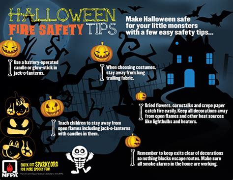 Halloween Safety Tips Holiday Park Vfd
