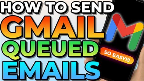 How To Fix Queued Email Problem On Gmail 2023 Youtube