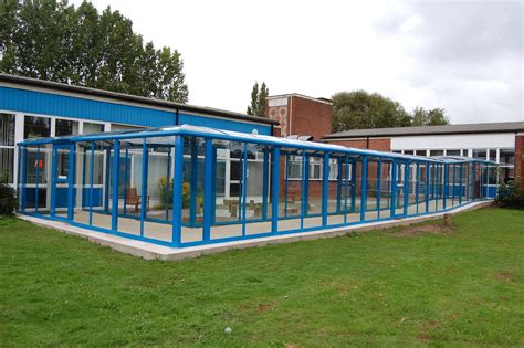 Enclosed Covered Walkways - Shelter Solutions
