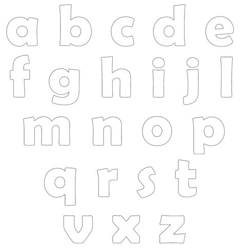 Moldes De Letras Do Alfabeto Para Imprimir Pop Lembrancinhas