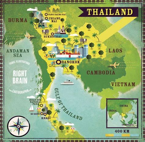 Travel Infographic Thailand Map Your Number