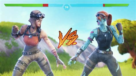 Renegade raider skin is a rare fortnite outfit from the storm scavenger set. Renegade Raider vs Ghoul Trooper (Fortnite T.R.I.C.K ...