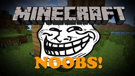 Minecraft Trolling Noobs Itsjerryandharry Youtube