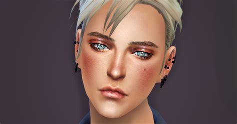My Sims 4 Blog Earrings For Males By Ssac