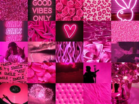 20 Outstanding Pink Aesthetic Wallpaper Collage You Can Get It Free Of