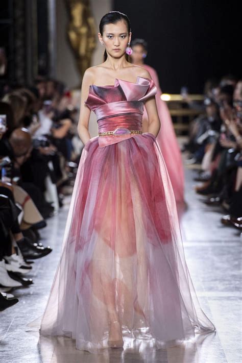 Paris Fashion Week Elie Saab Spring 2019 Couture Collection Tom