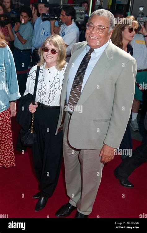 Los Angeles Ca C1994 Actor James Earl Jones And Wife Actress Cecilia