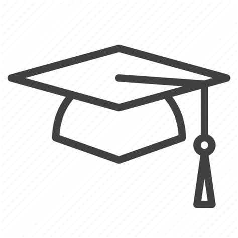 Academic Cap Education Graduation Hat Icon Download On Iconfinder