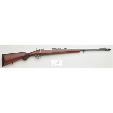 Sporterized Mauser Gem 98 Bolt Action Rifle Appears To Be 8mm Cal 22
