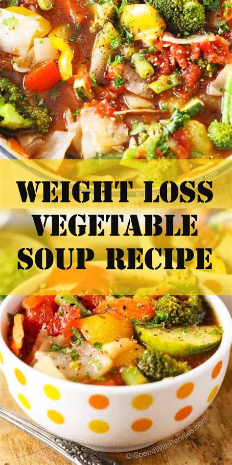 Weight Loss Vegetable Soup Recipe