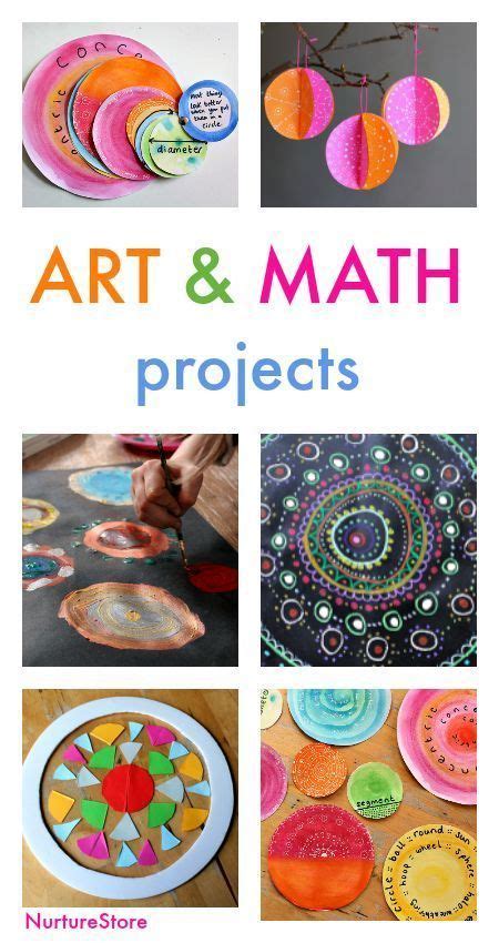 The Art Of Circles Math And Art Lessons Workshop Math Art Projects