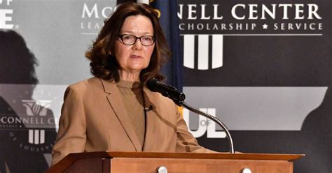 Cia Director Gina Haspel Comments On Agency Operations Under Her Tenure