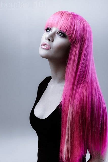 Long Pink Hair The Fashion Tag Blog