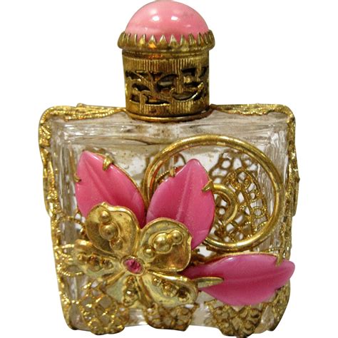 Pretty In Pink Petite Perfume Bottle From Vintagecharm On Ruby Lane