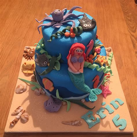Mermaid Cake Mermaid Cakes Birthday Cake Desserts Food Tailgate Desserts Deserts Birthday
