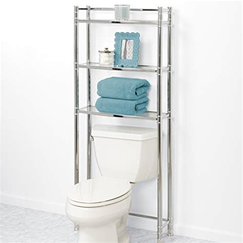 Bathroom shelves above toilet the beautiful and solid piece to grace any toilet or bathroom, these shelves above the toilet offers the simple design and classic look. Zenna Home 9035SS, 3-Tier Over-The-Toliet Bathroom ...
