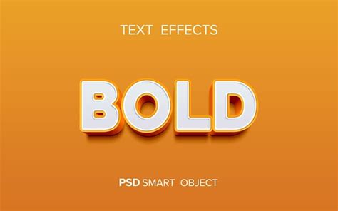 Premium Psd Creative Bold Text Effect