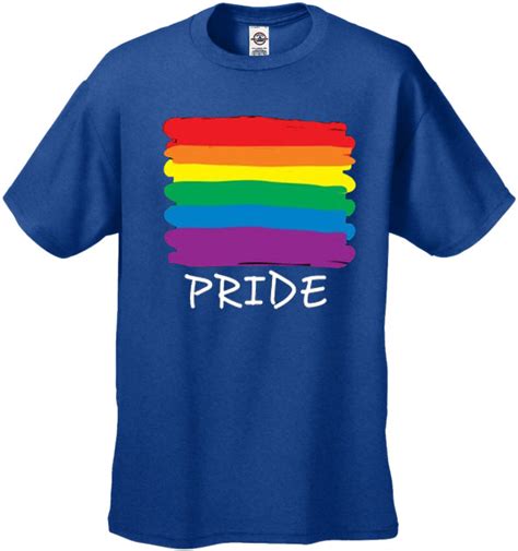 Rainbow Pride Colors Mens T Shirt Bewild
