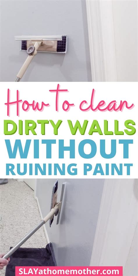 How To Wash Walls Homemade Wall Cleaner Recipe Washing Walls