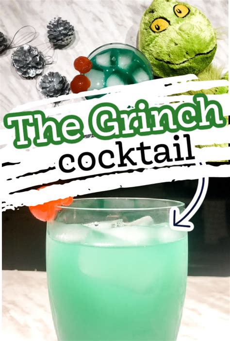 The Grinch Cocktail Recipe Recipe Christmas Drinks Recipes Easy