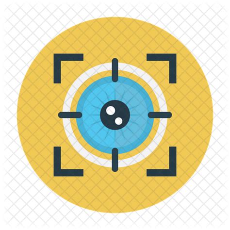 Focus Icon Download In Flat Style