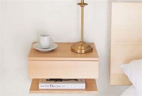 10 Easy Pieces Wall Mounted Bedside Shelves With Drawers Remodelista