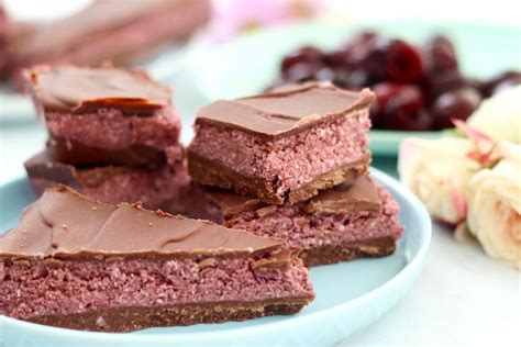 This Easy Healthy Cherry Ripe Slice Will Hit The Spot Gluten Free