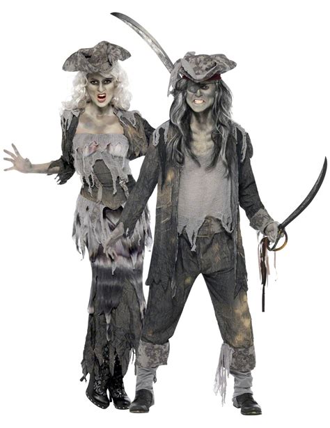 Ghost Pirate Costume For Couples