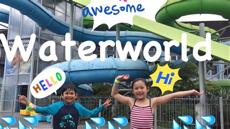 Wow Hydroslides At Waterworld Hamilton New Zealand Youtube