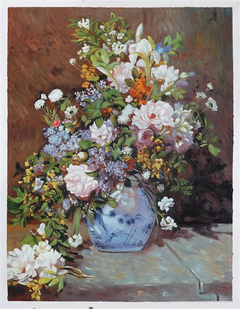 Spring Bouquet Pierre Auguste Renoir Paintings