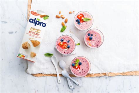 Pink Almond Sweetheart Smoothie Alpro